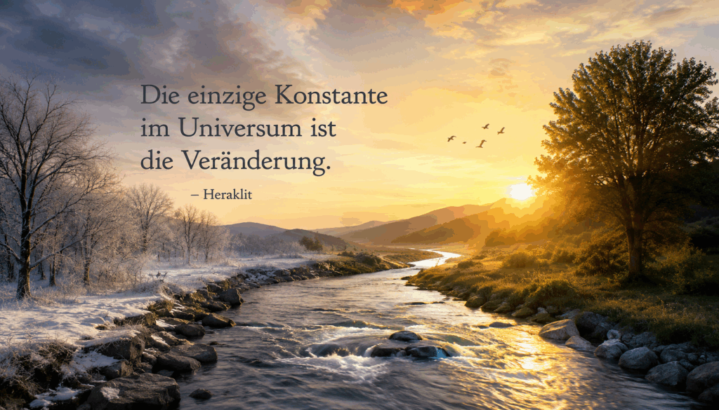 Symbolbild: Die einzige Konstante ist die Veränderung